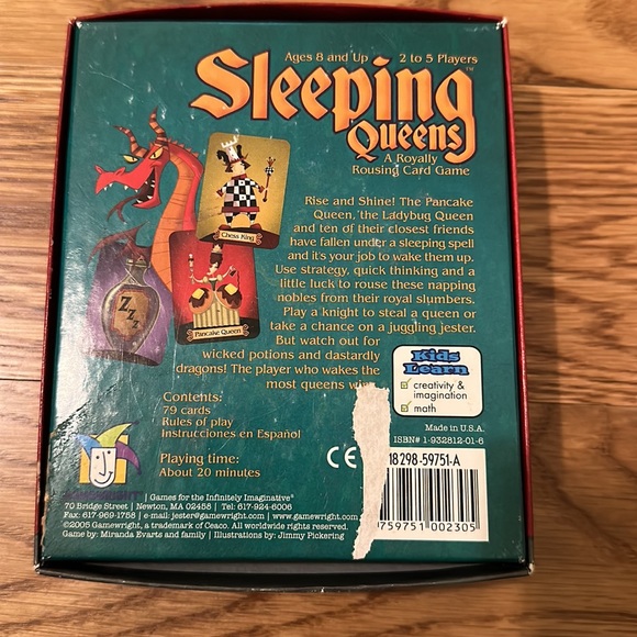 Sleeping Queens Card Game - Picture 2 of 3